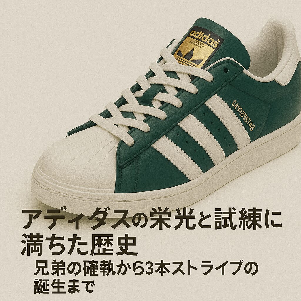 アディダスの栄光と試練に満ちた歴史 - 兄弟の確執から3本ストライプの誕生まで