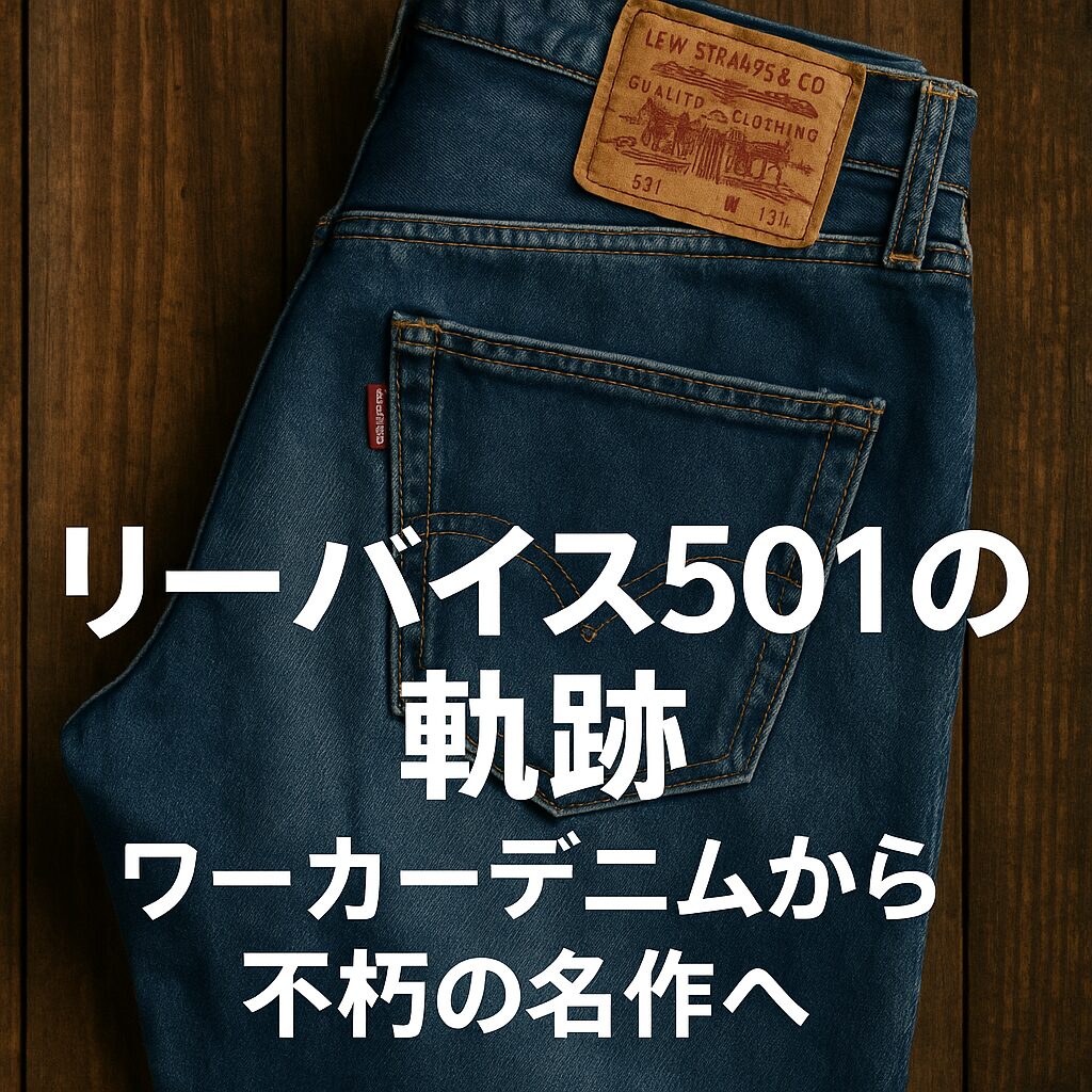 リーバイス501の軌跡 - ワーカーデニムから不朽の名作へ