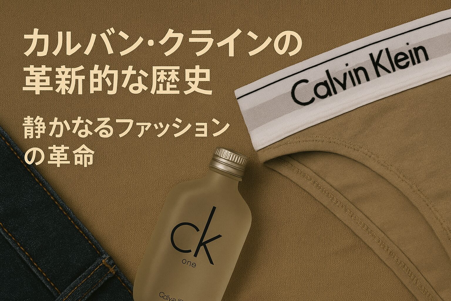 カルバン・クラインの革新的な歴史 - 静かなるファッションの革命